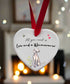 Love and a Weimaraner Ceramic Heart